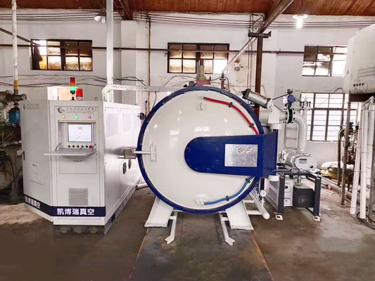 Steel Vacuum Heat Treatment Furnace Manufacturers Double Chamber 1350 Degree