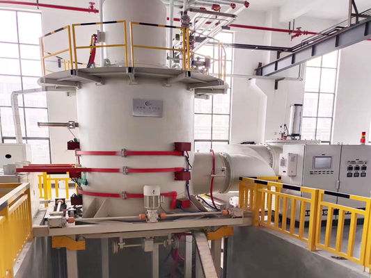 1600C Vertical Vacuum Furnace Temperature High 50kg Vacuum Induction Melting Furnace